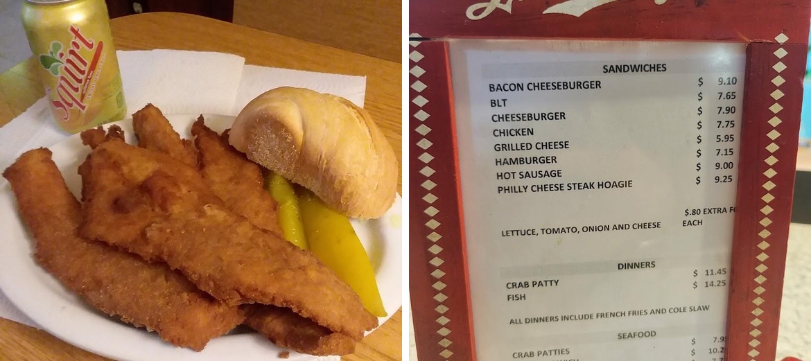 Becker's Cafe Menu